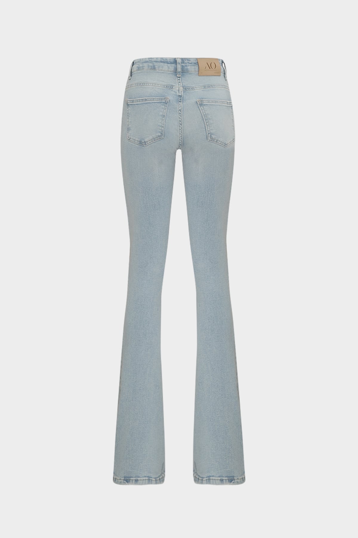 High Waist Flare Leg Full Length Stretch  Jean |  