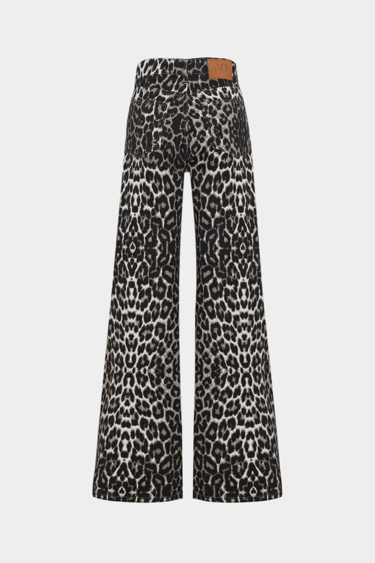 High Waist Wed Leg Mid Blue Extra Geniş Paça Jean | Açelya Okçu 