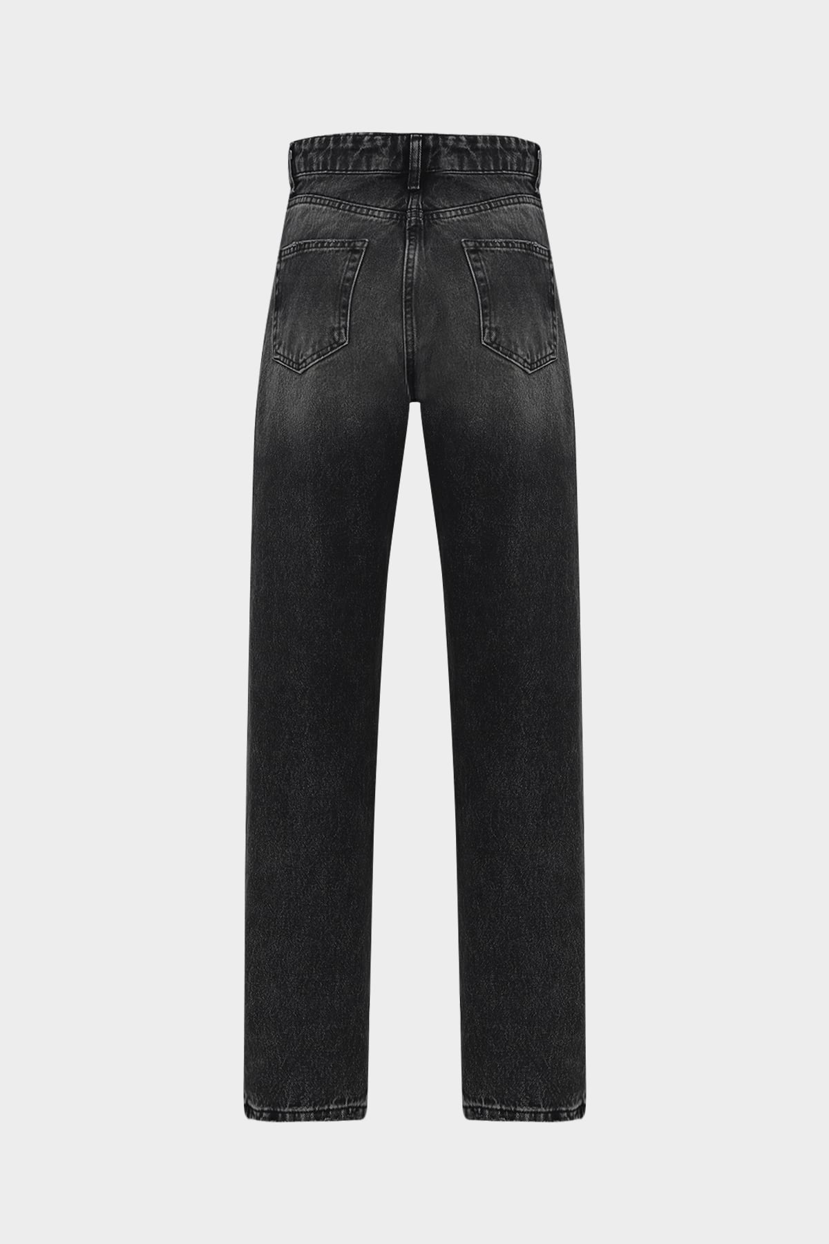 High Waist Relaxed Mom Fit Mid Jean |  