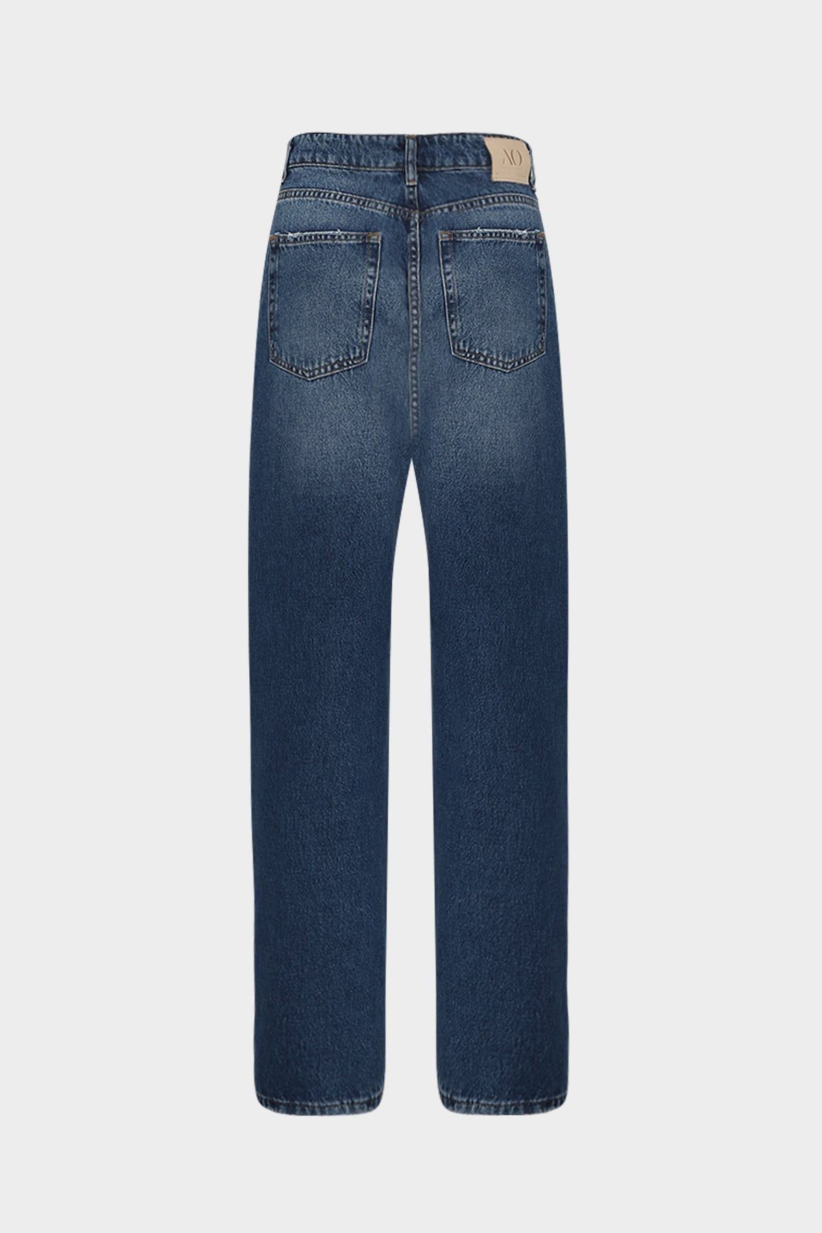 High Waist Tailored Baggy Balloon Kadın Jean Pantolon |  