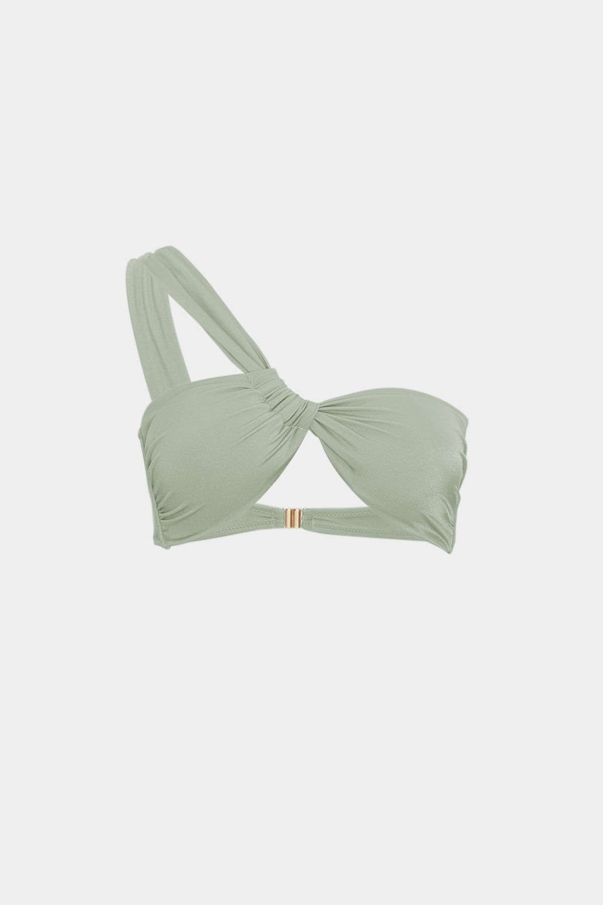 Premium Tek Omuz JUNO Slim Fit Kadın Bikini Üstü |  
