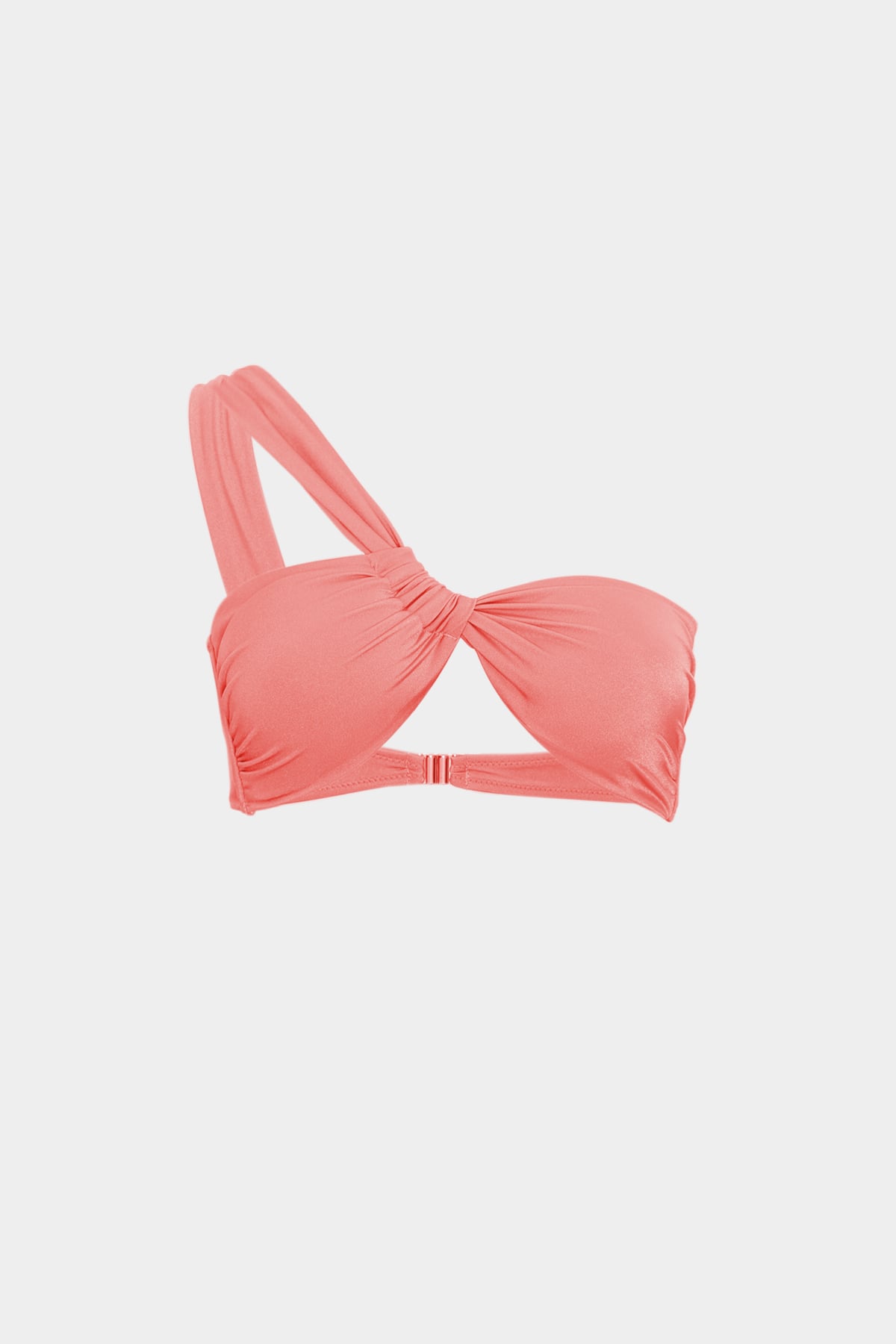 Premium Tek Omuz JUNO Slim Fit Kadın Bikini Üstü |  
