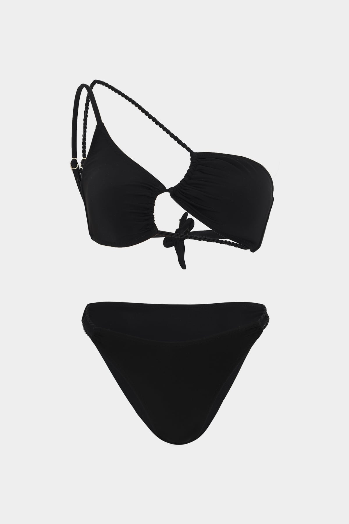 Premium Halat Detaylı FREYA Slim Fit Kadın Bikini Altı |  