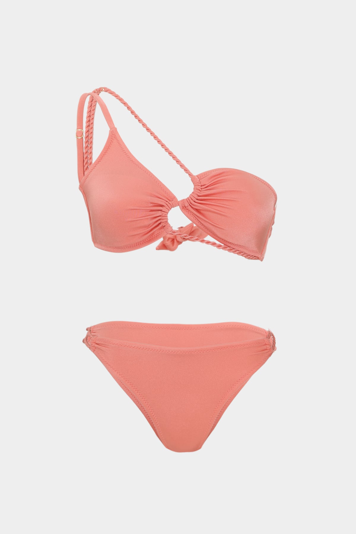 Premium Halat Detaylı FREYA Slim Fit Kadın Bikini Altı |  