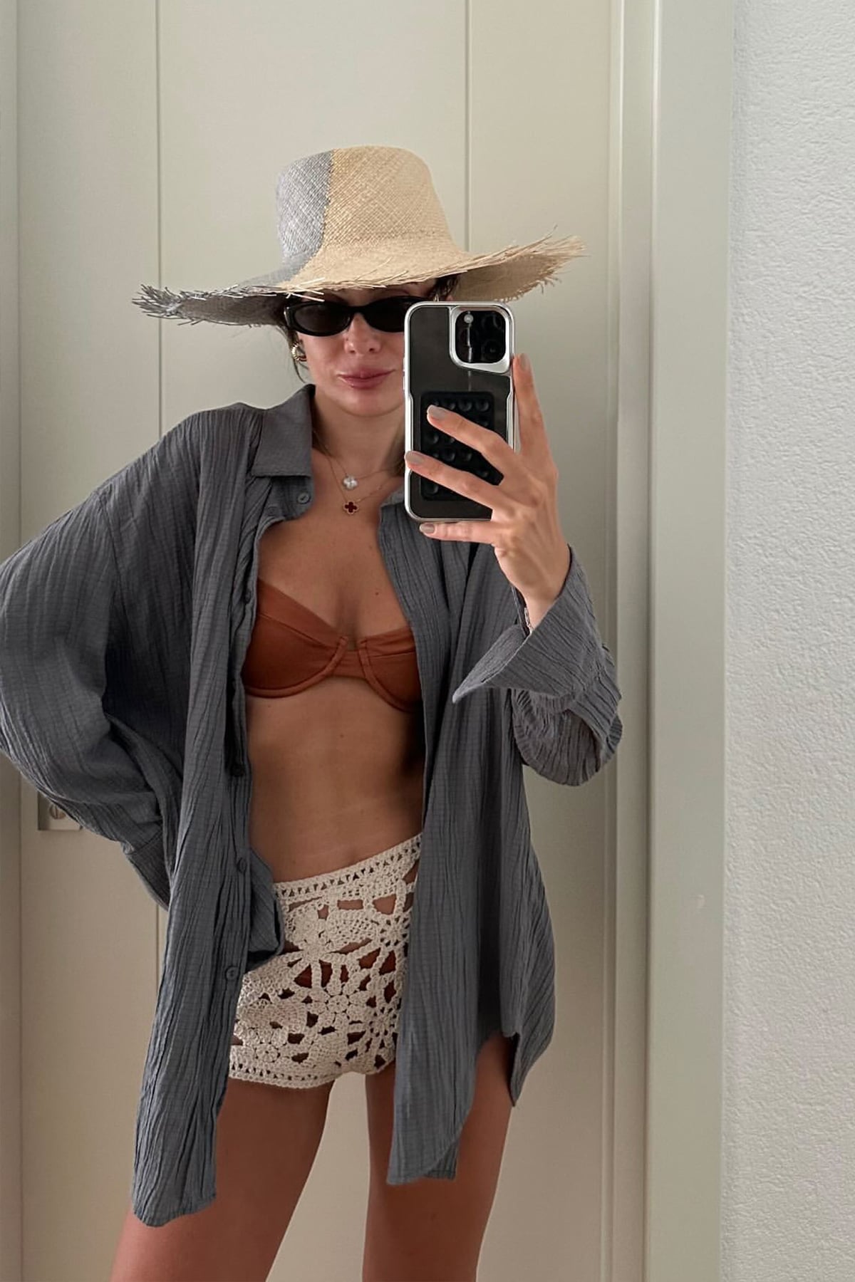 Premium Burgu Askı Detaylı FRIGG Fit Kadın Bikini Üstü |  