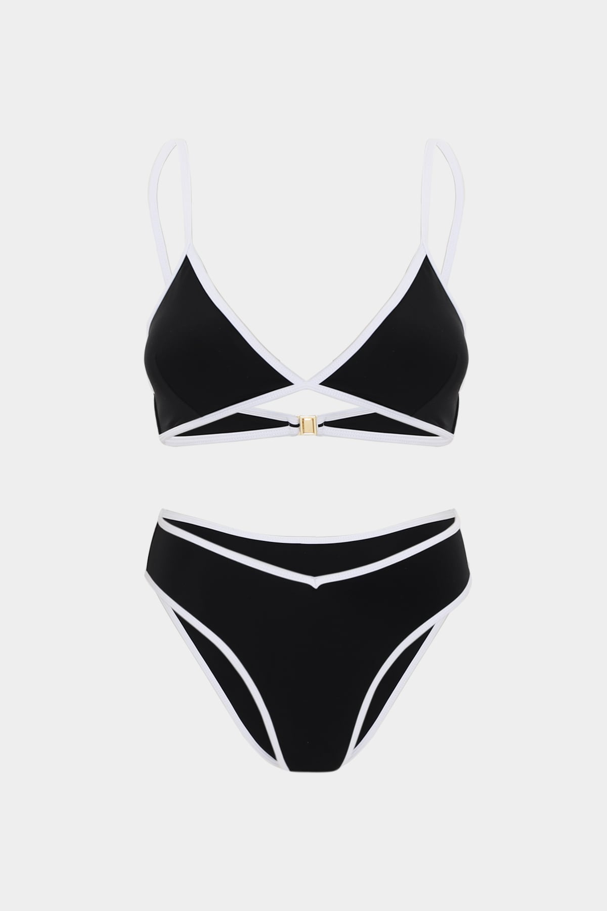 Premium Biye Detaylı HERA Fit Kadın Bikini Üstü |  