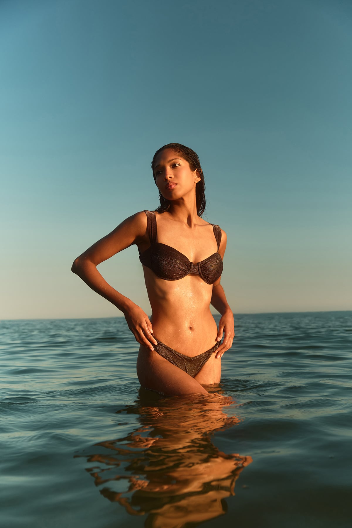 Premium Halat Detaylı THEMIS Slim Fit Kadın Bikini Altı |  