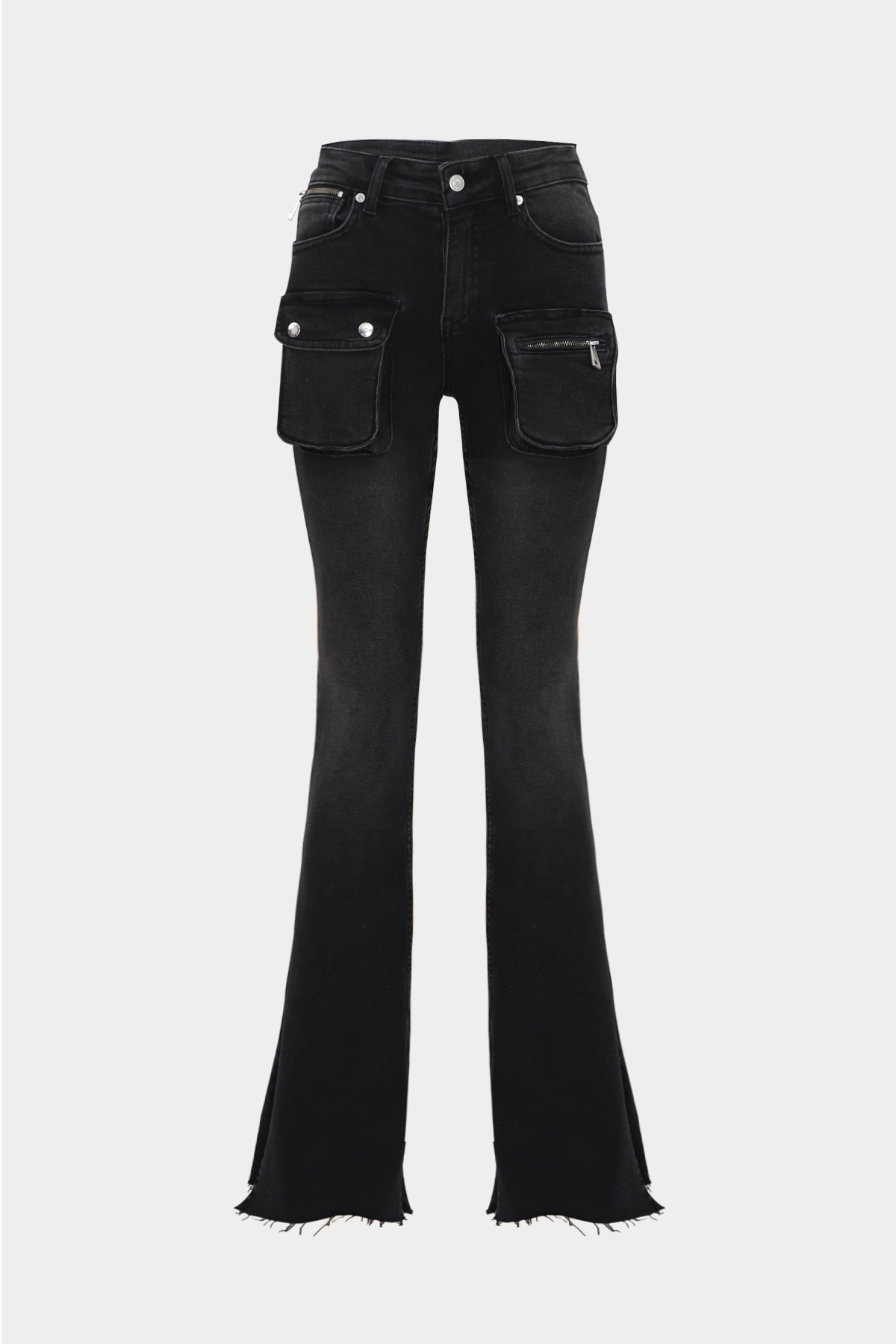 Premium Cep Detaylı Slim Fit Lycra Jean Kadın Pantolon |  
