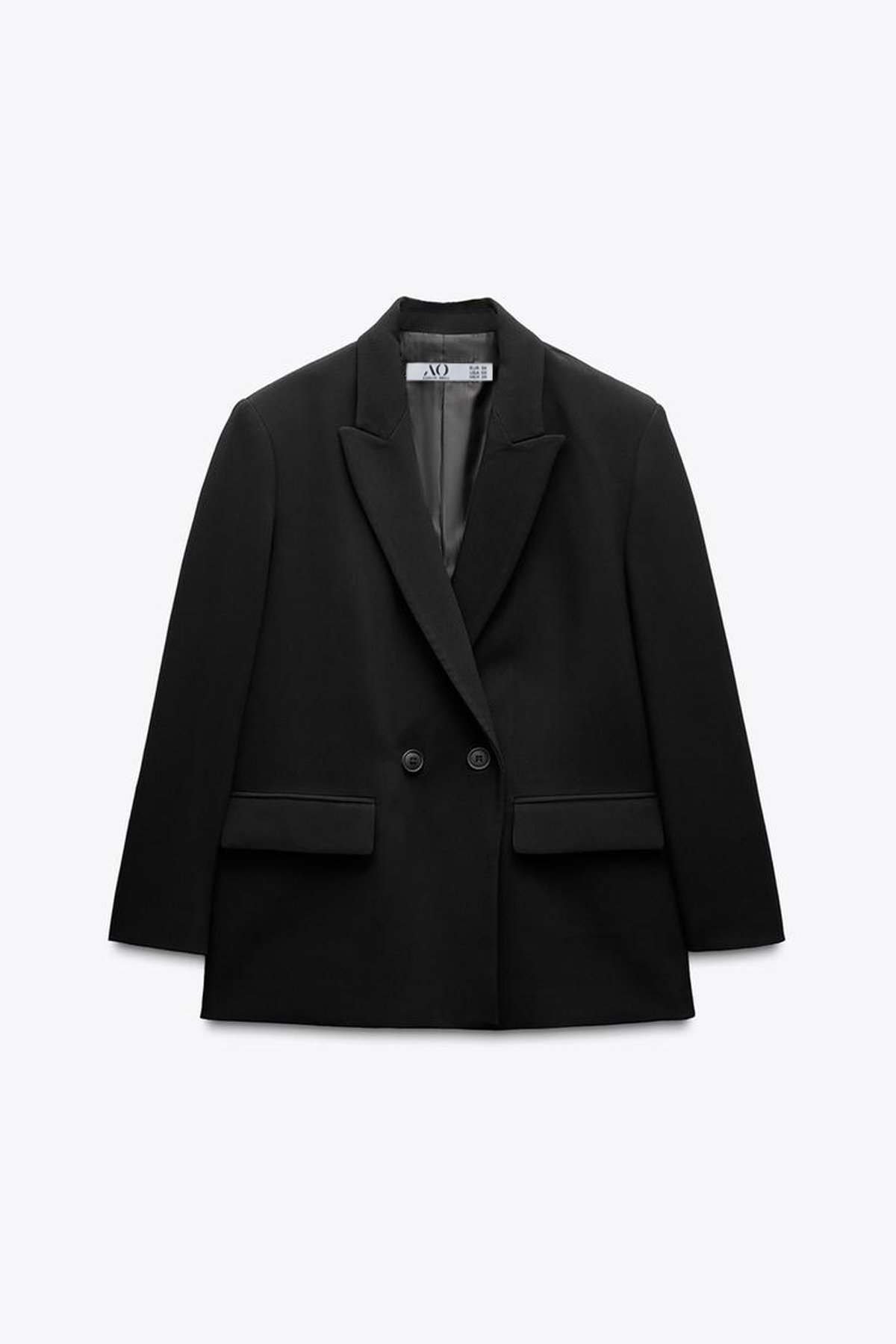 Premium KYBELE  Oversize Kruvaze Dokuma  Ceket | Açelya Okçu 