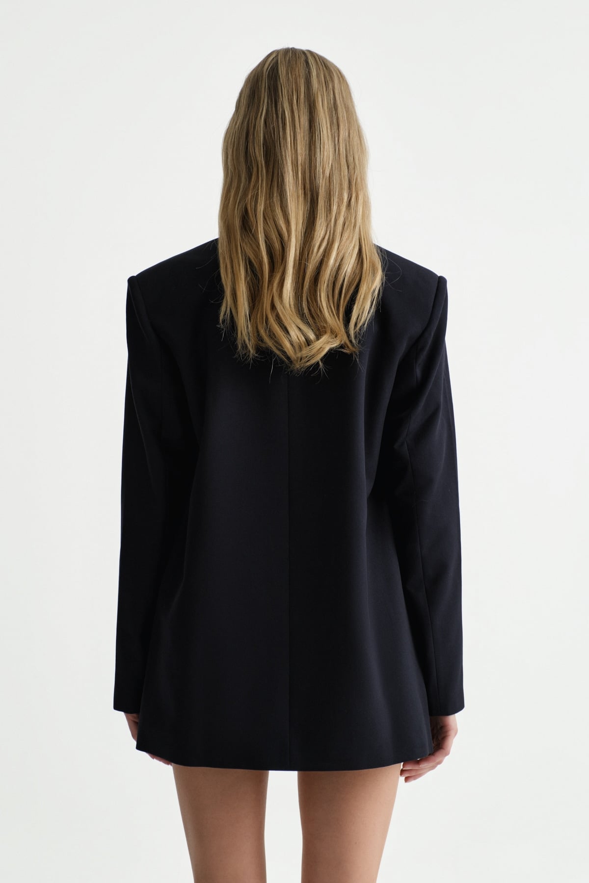 Premium KYBELE  Oversize Kruvaze Dokuma  Ceket | Açelya Okçu 