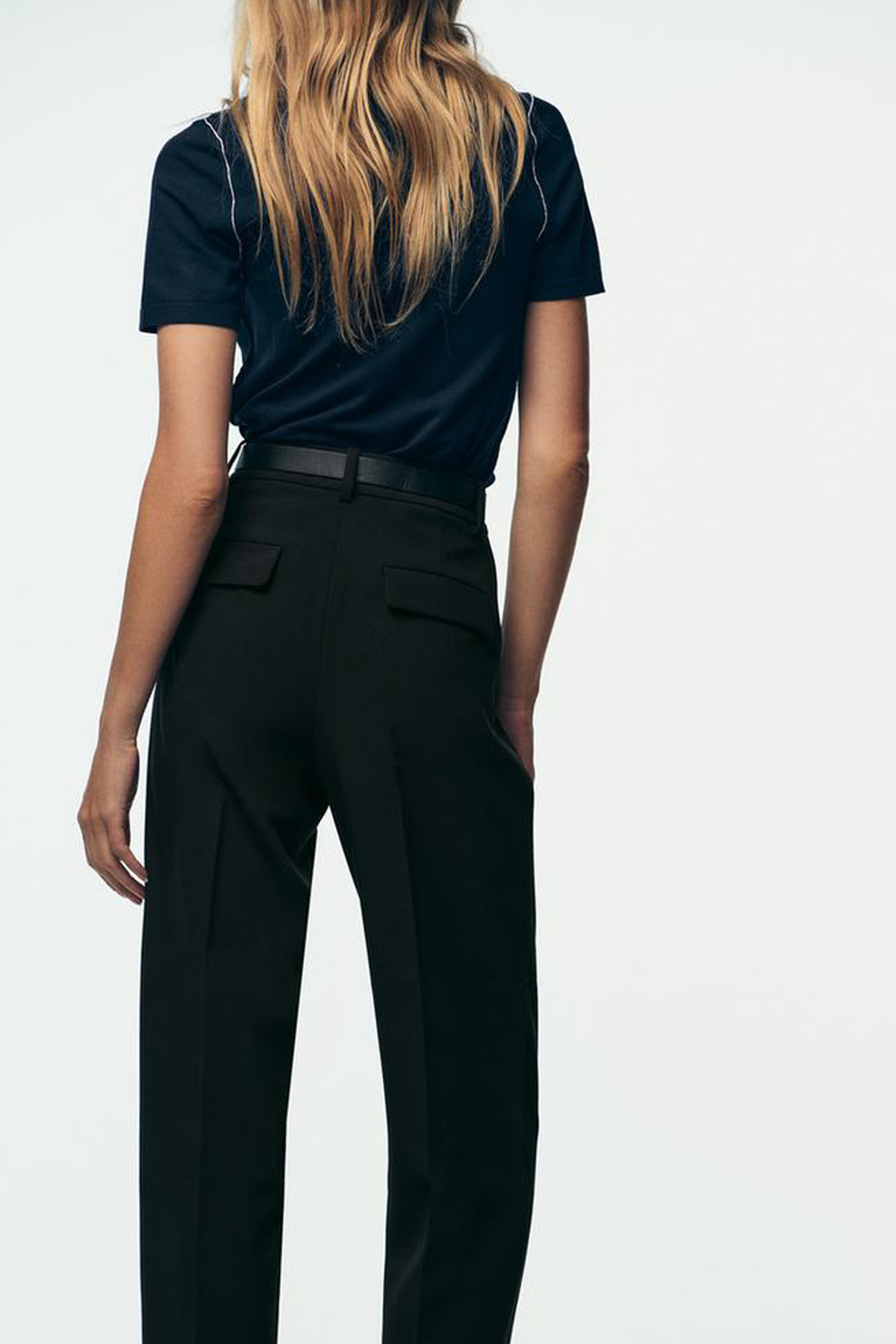 Premium VENTO Orta Bel Kısa Paça Lycra Pantolon |  