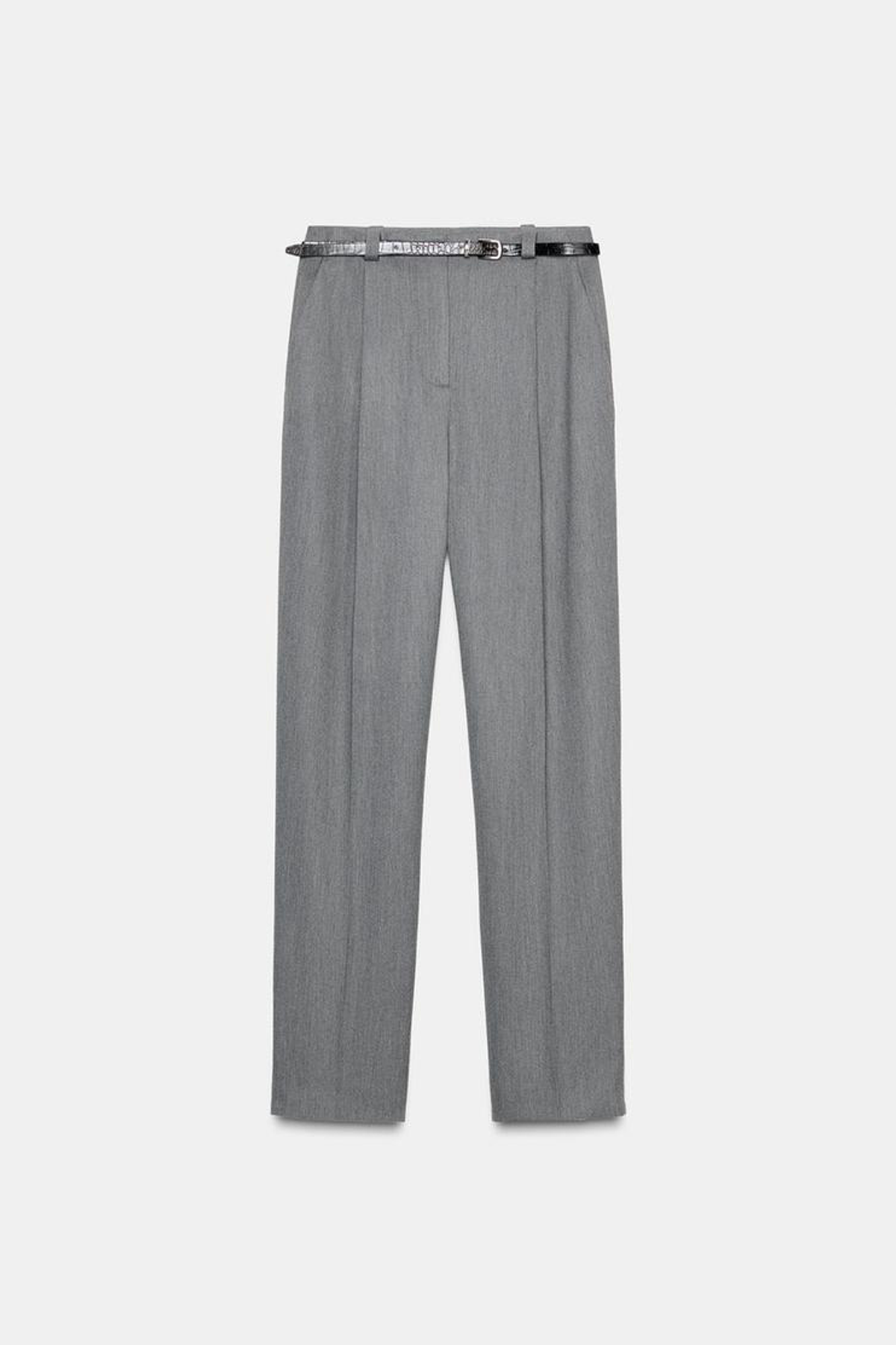 Premium KYBELE Yüksek Bel Dokuma Straight Pantolon |  