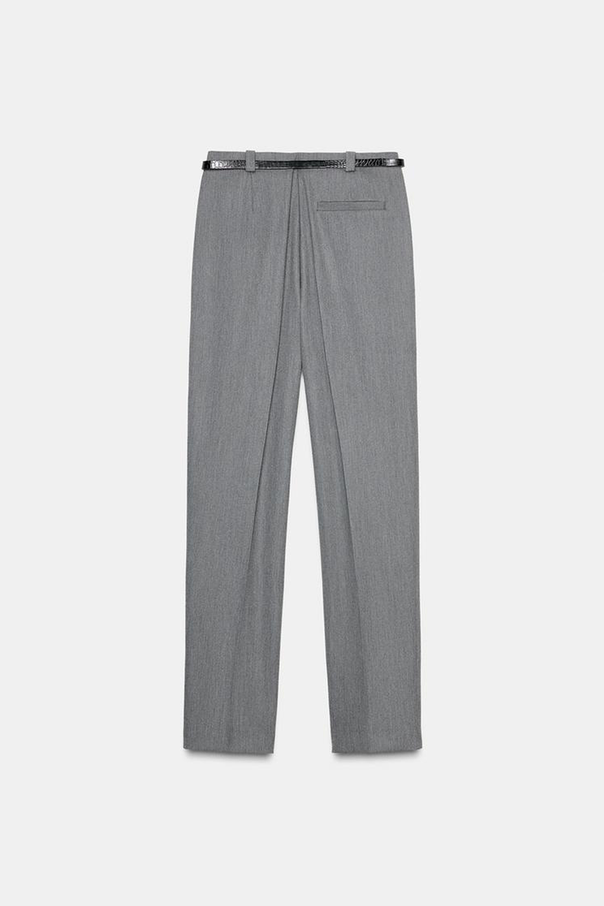 Premium KYBELE Yüksek Bel Dokuma Straight Pantolon |  
