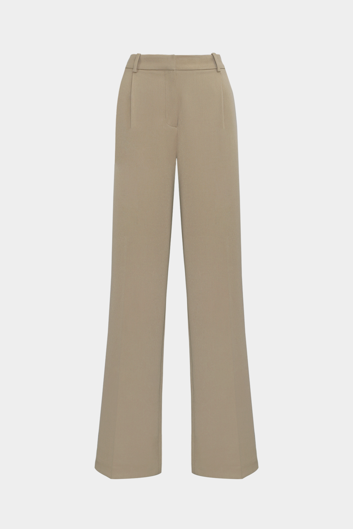 Premium VENTO Orta Bel Wide Leg Dokuma Pantolon |  