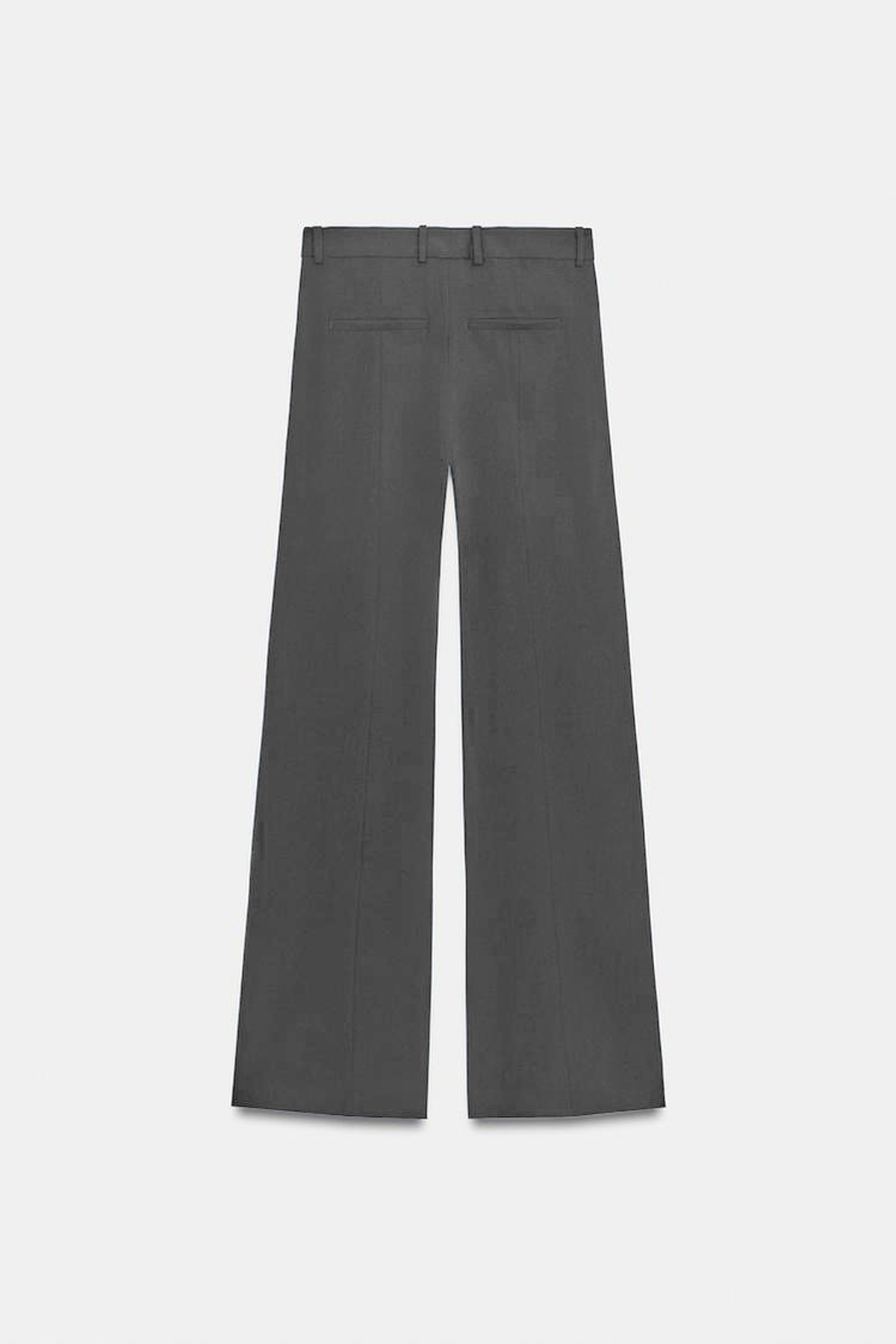 Premium VENTO Orta Bel Wide Leg Dokuma Pantolon |  