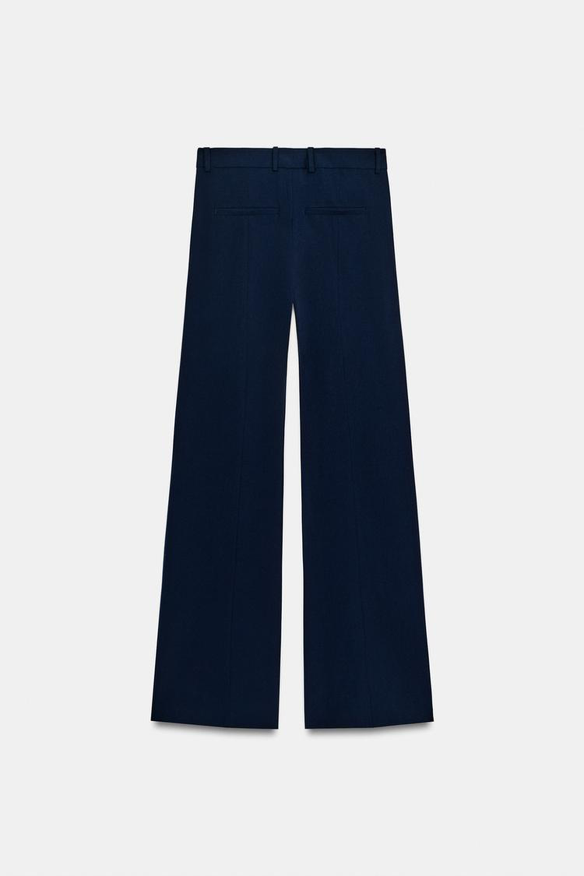 Premium VENTO Orta Bel Wide Leg Dokuma Pantolon |  
