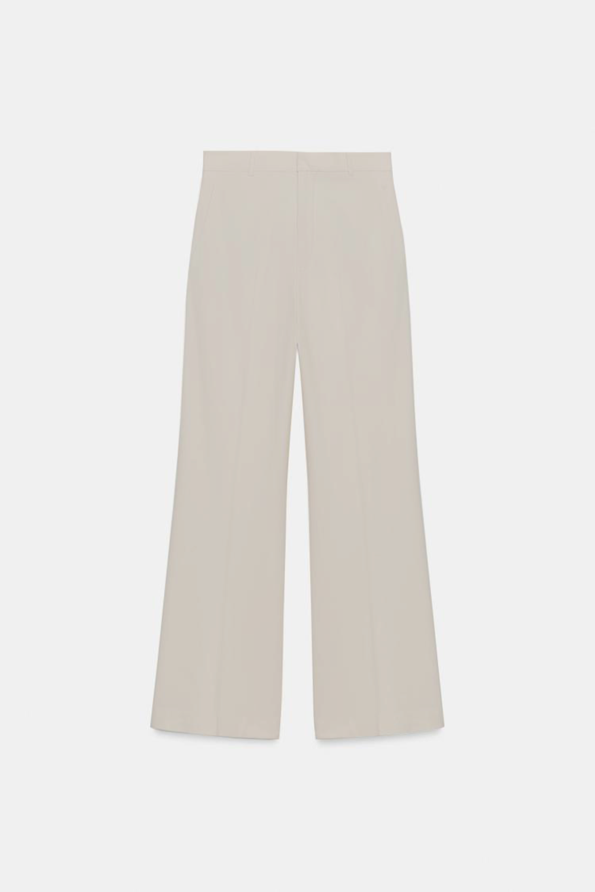 Premium VENTO Orta Bel Wide Leg Dokuma Pantolon |  