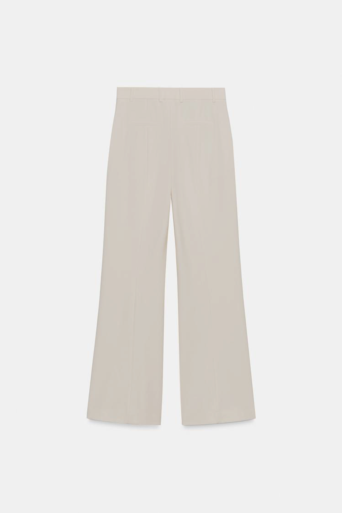 Premium VENTO Orta Bel Wide Leg Dokuma Pantolon |  