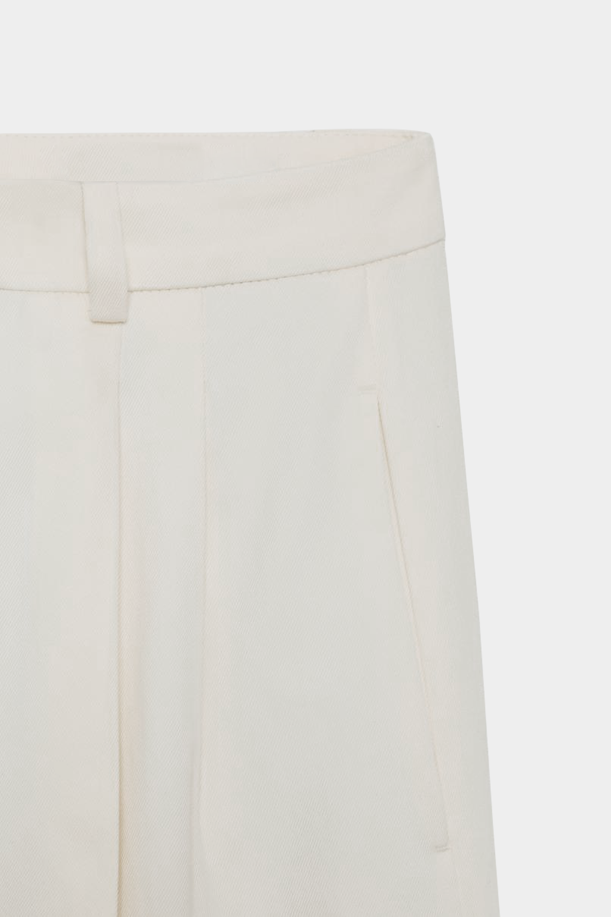 Premium BALLARD Orta Bel Geniş Paça Dokuma Pantolon |  