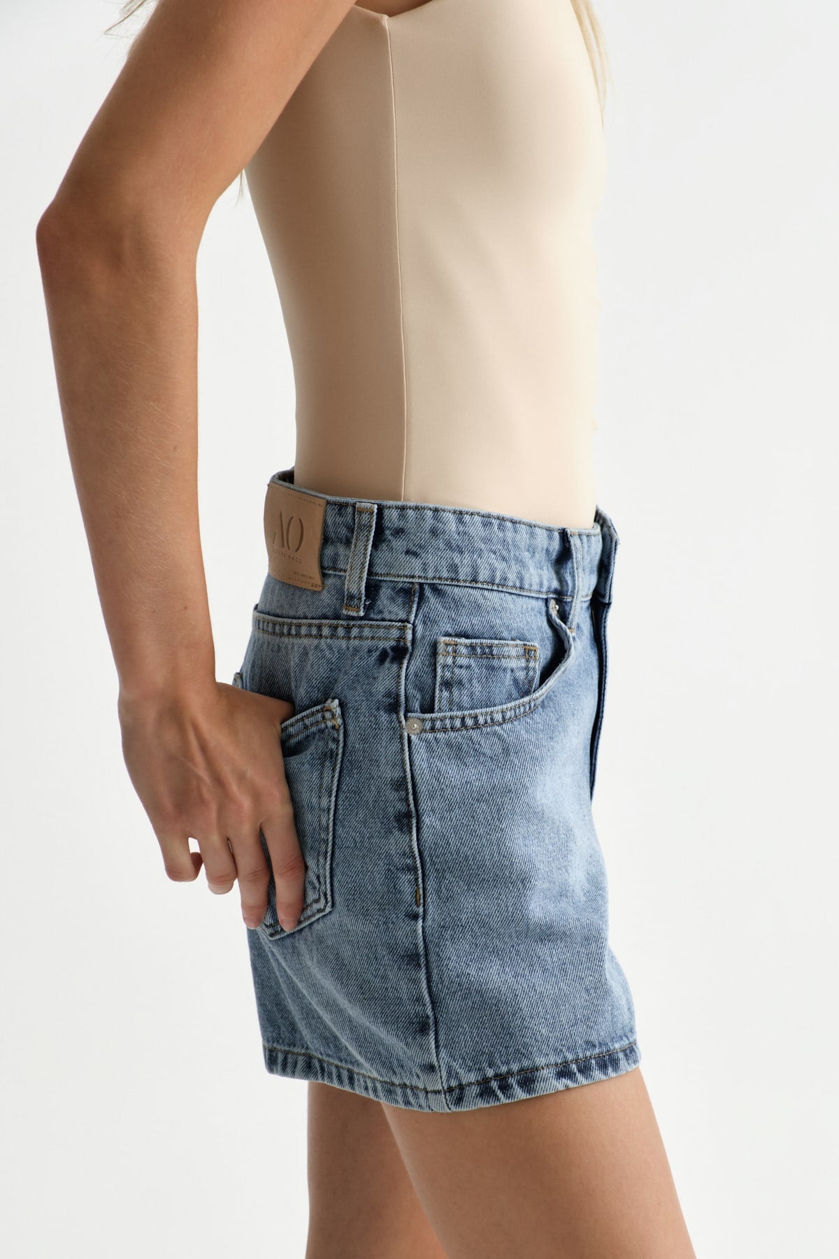 Premium Kaida Denim Mini Şort |  