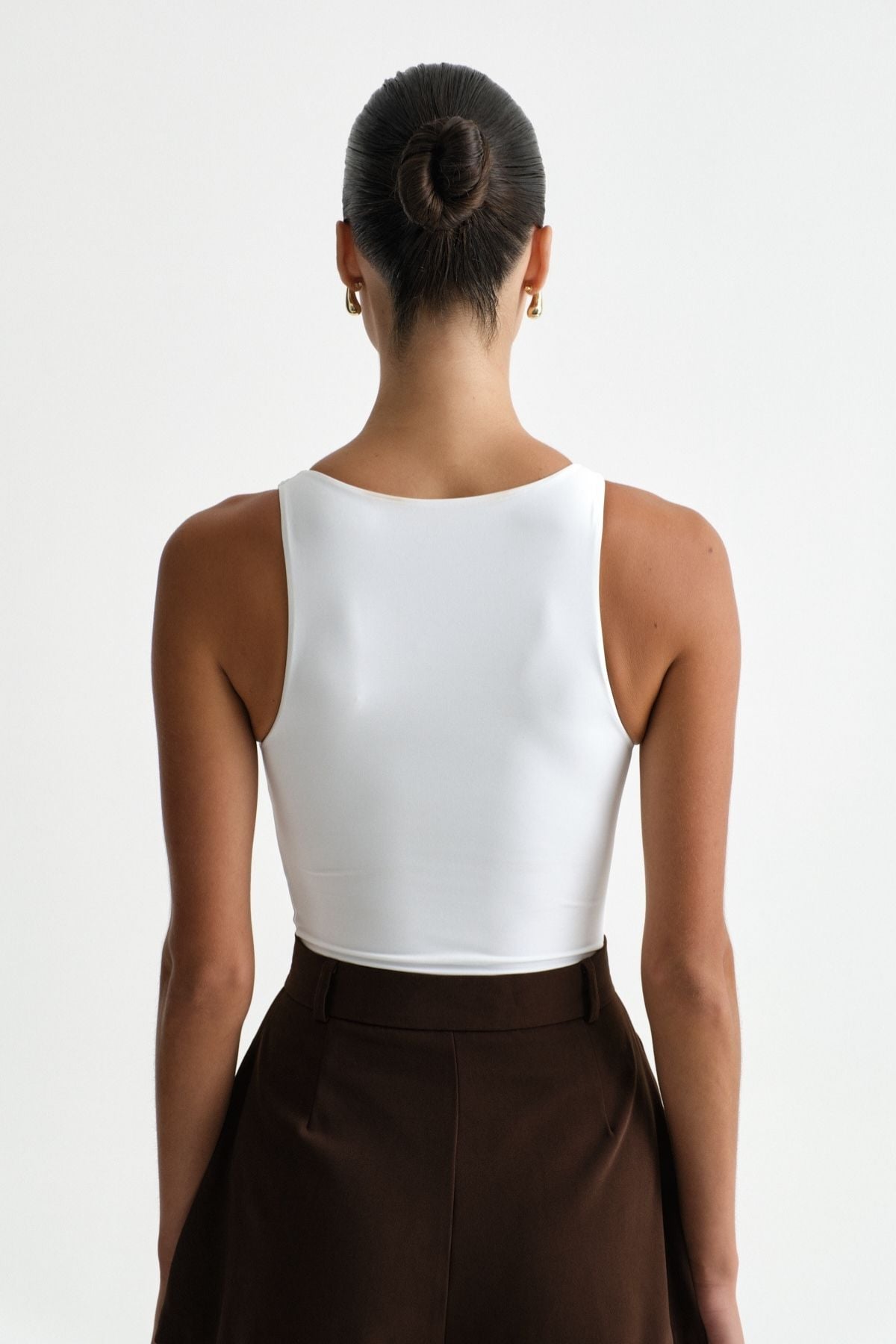 Premium Darcy Halter Yaka Bodysuit | Açelya Okçu 