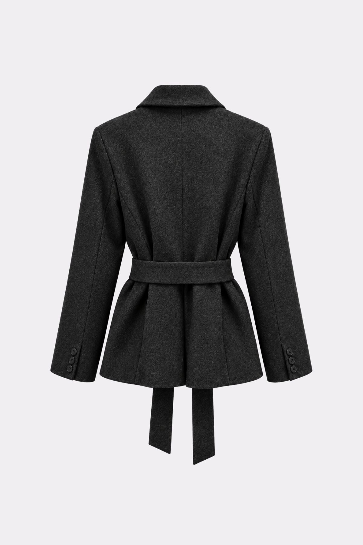 Premium JANELLE Blazer Torba Cep Yün Ceket | Açelya Okçu 