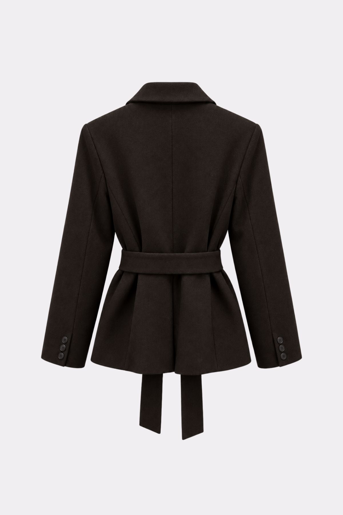 Premium JANELLE Blazer Torba Cep Yün Ceket | Açelya Okçu 
