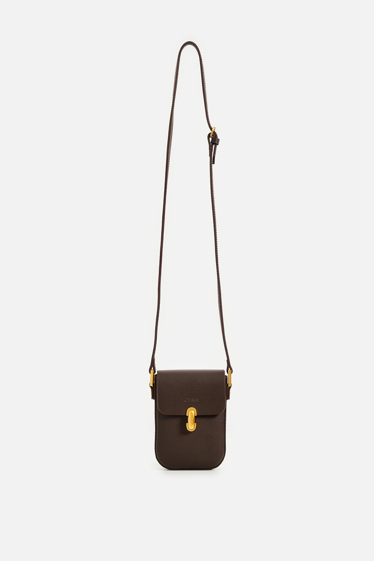 Çapraz Askılı Mini Çanta-KAHVE