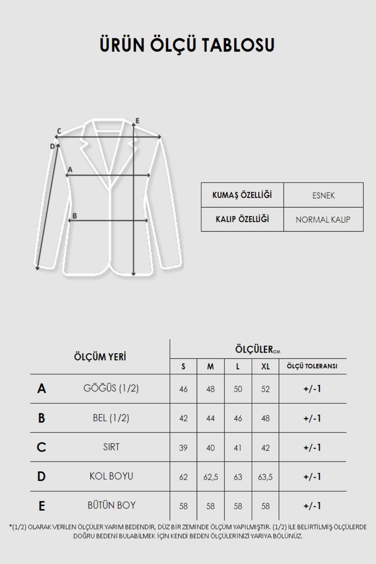 Cepli Blazer Ceket |  