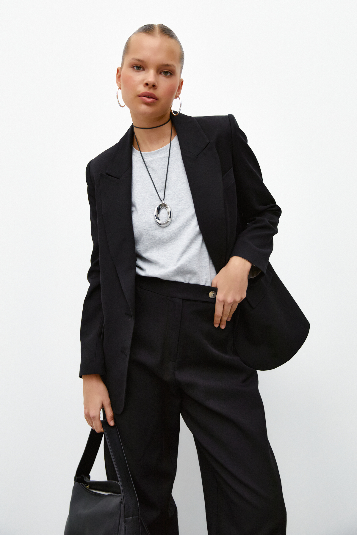 Kruvaze Oversize Ceket