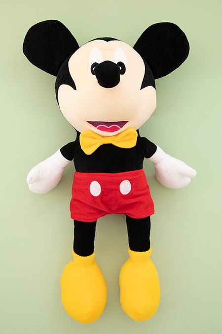 Mickey Mouse Peluş Oyuncak - 70 cm-Kırmızı