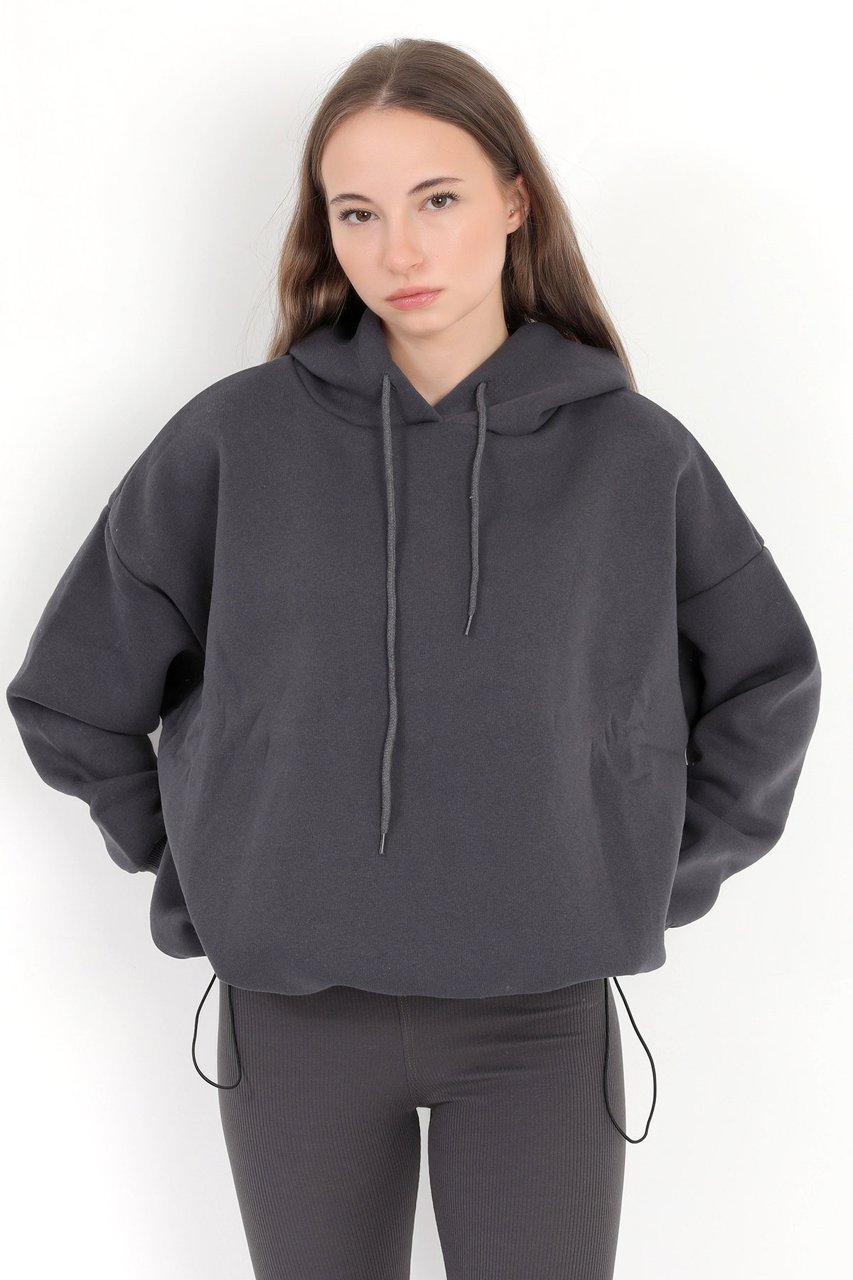 Sweatshirt with hoodie women's on sale