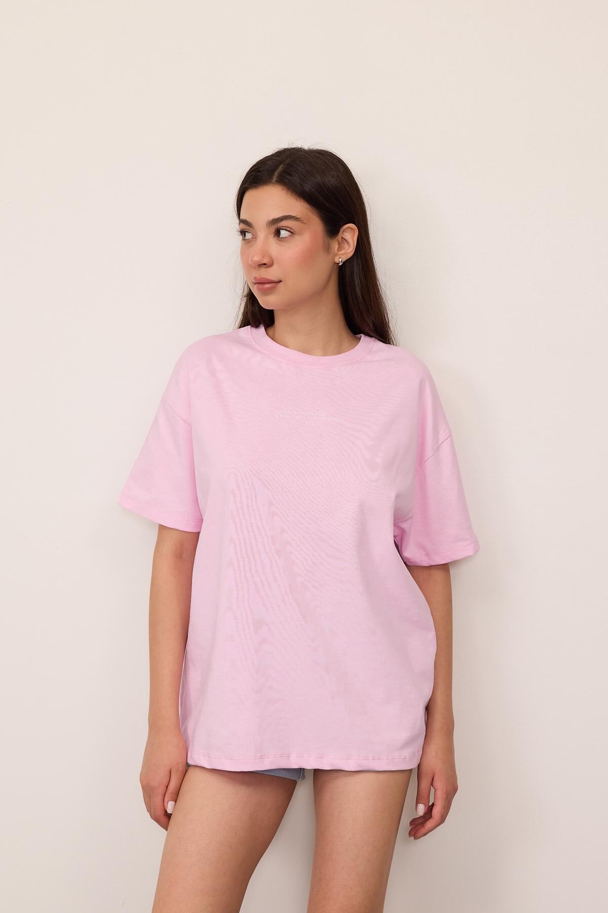 Begonya EXCLUSİVE ADDAX CLUB Yazılı T-shirt P10273-R4 - T-Shirt