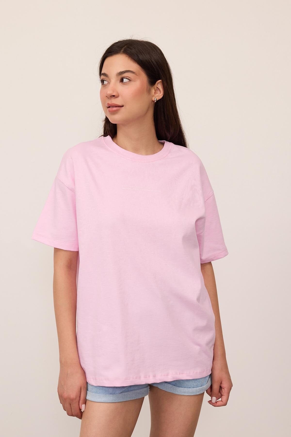 Begonya EXCLUSİVE ADDAX CLUB Yazılı T-shirt P10273-R4 - T-Shirt