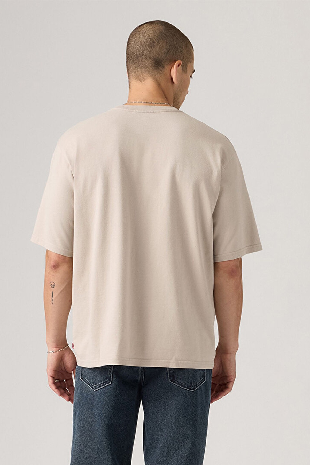 HALF SLEEVE TEE TR CHATEAU GRAY, M, -