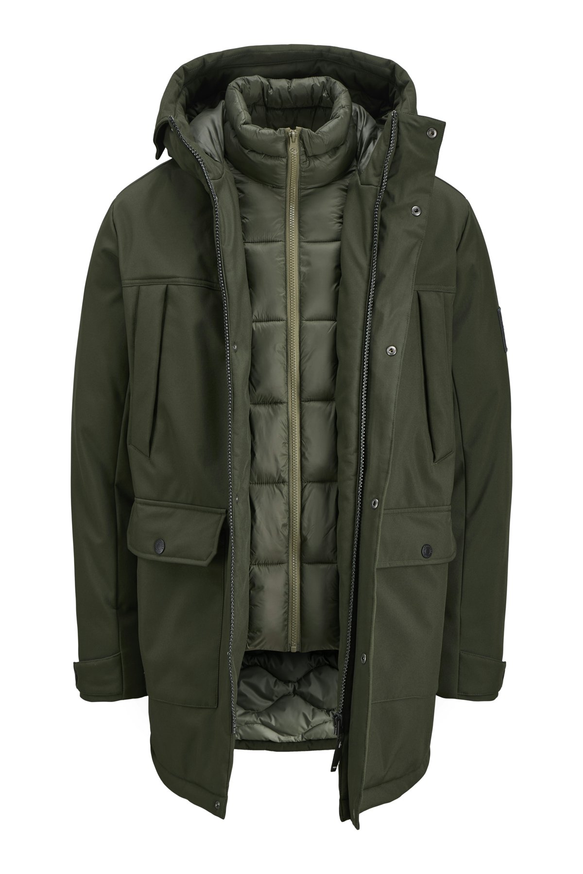 ゆん JJFINN SOFTSHELL PARKA
