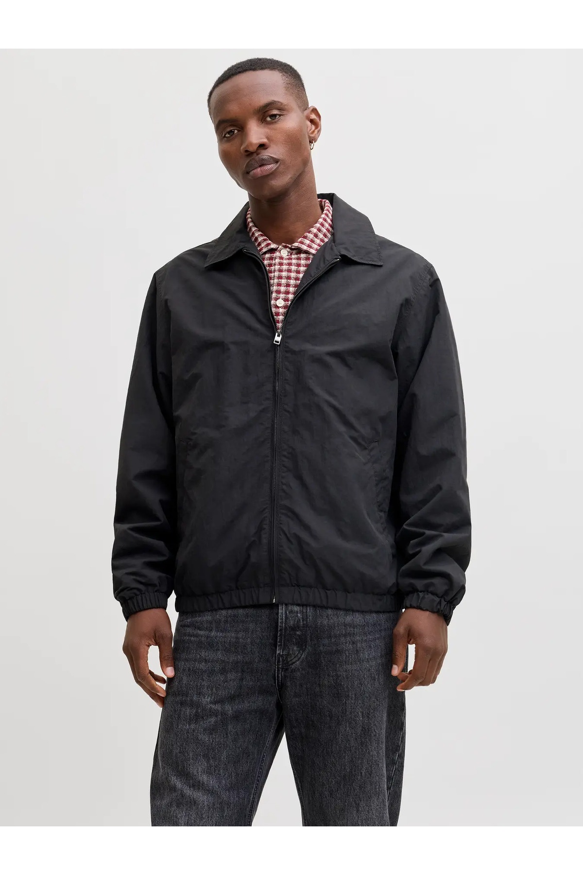 JJBAXTER CONTRAST COLLAR JACKET