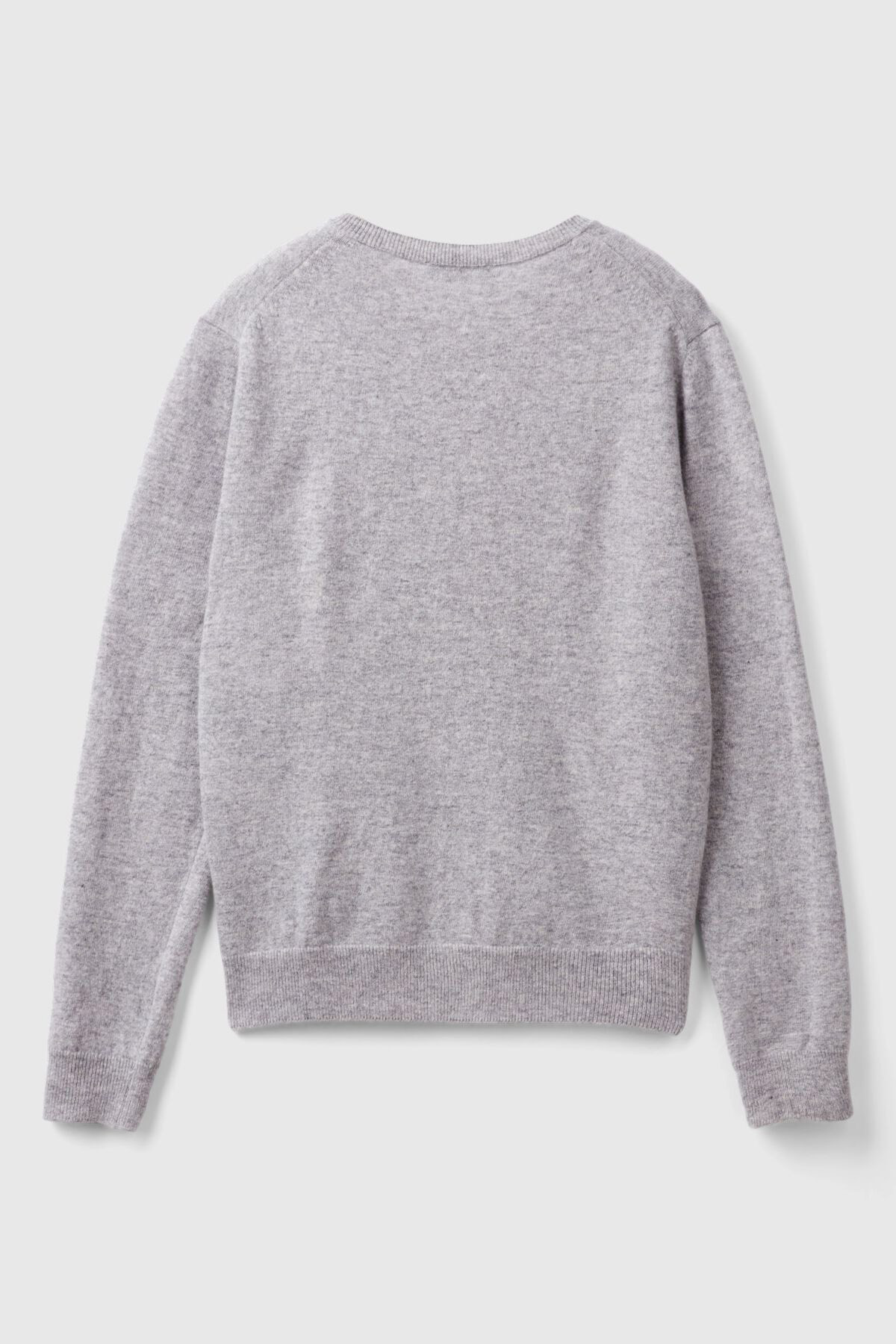 Bn_Bisiklet Yaka %100 Merino Hırka