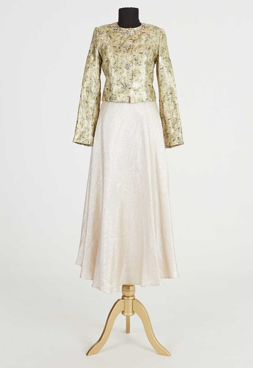 15y1103 Ceketli Abiye Elbise, Tesettür Giyim