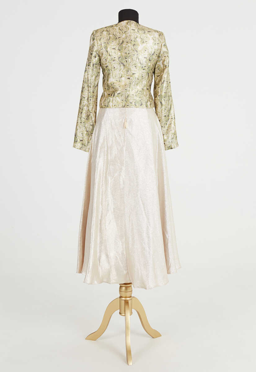 15y1103 Ceketli Abiye Elbise, Tesettür Giyim