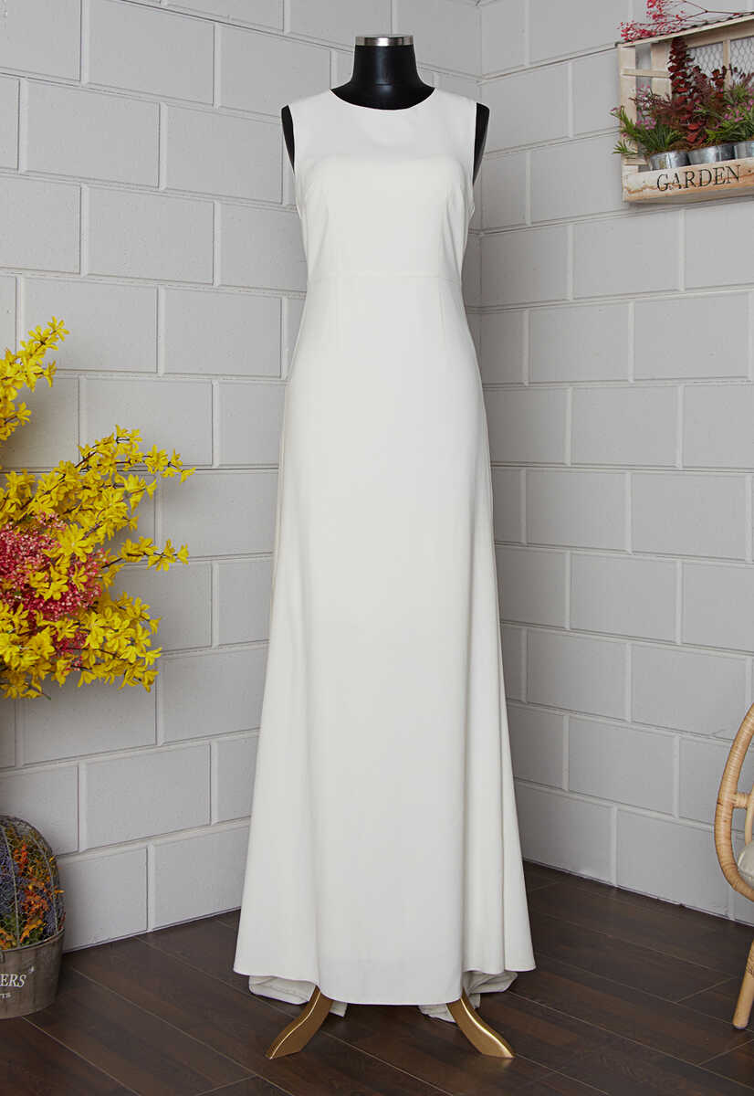 17Y1095 Boncuk Detay Abiye, Tesettür Giyim