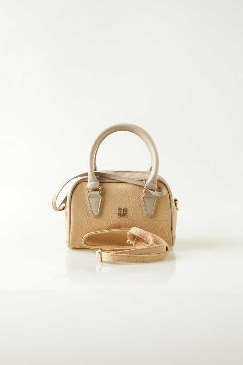 232404 Desenli Seyyar Askılı Çantası, Tesettür Giyim