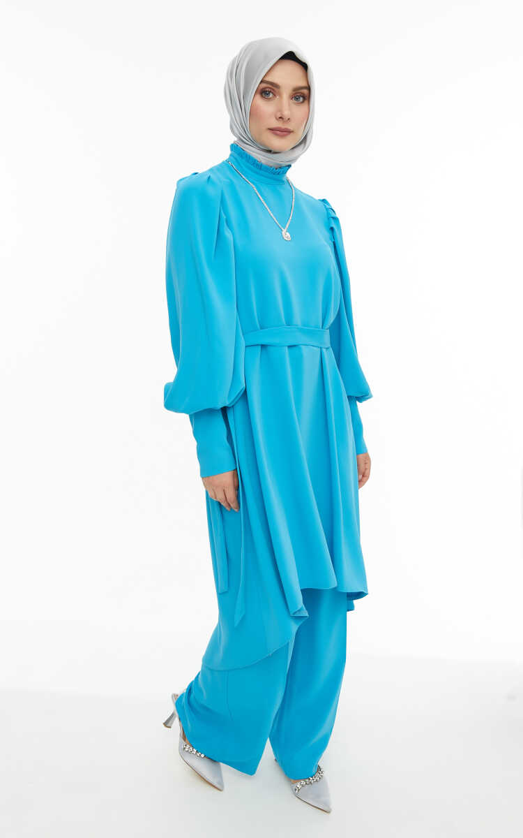 2427125 Kolye Detaylı Davet Takım, Tesettür Giyim