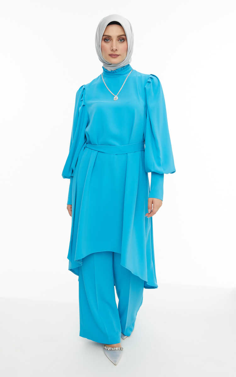 2427125 Kolye Detaylı Davet Takım, Tesettür Giyim