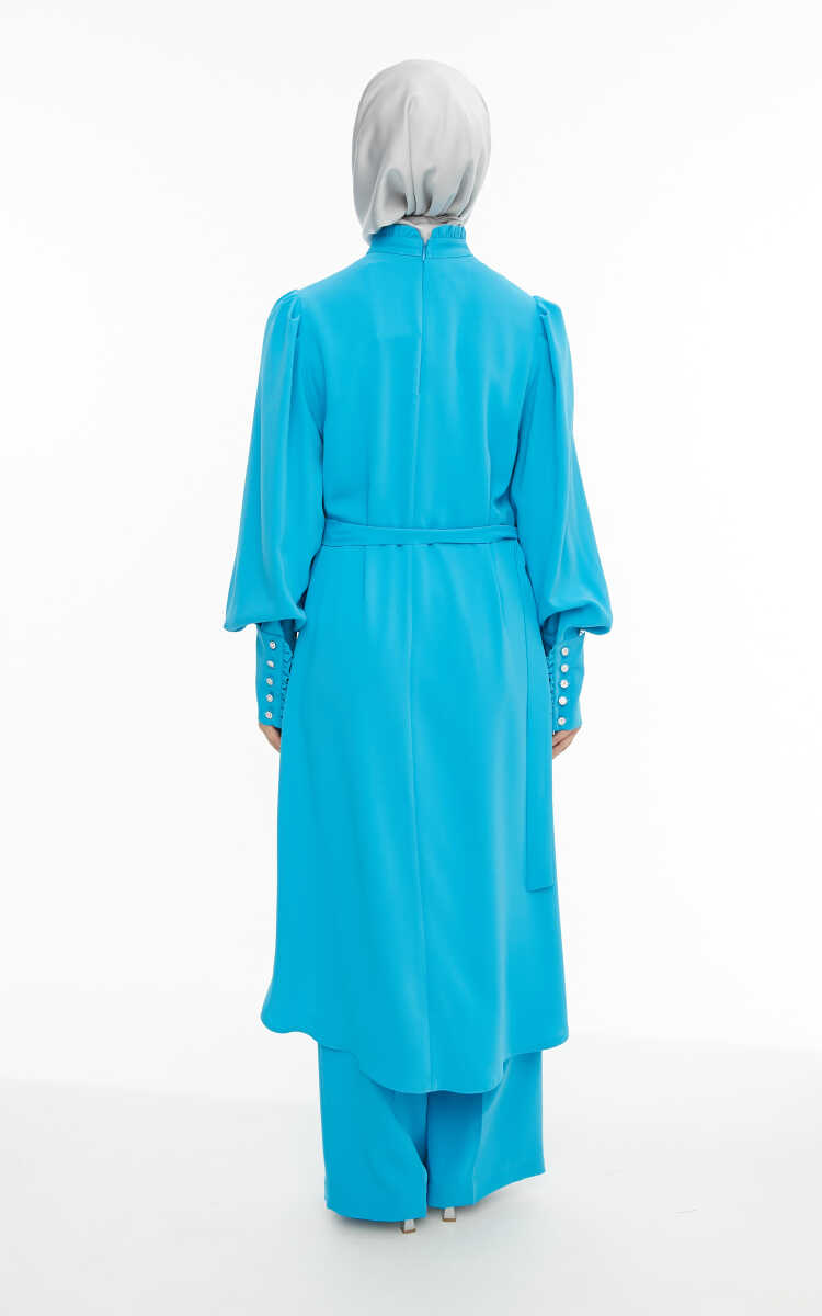 2427125 Kolye Detaylı Davet Takım, Tesettür Giyim