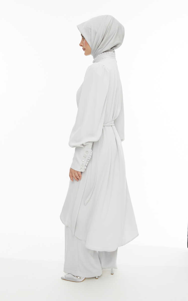 2427125 Kolye Detaylı Davet Takım, Tesettür Giyim