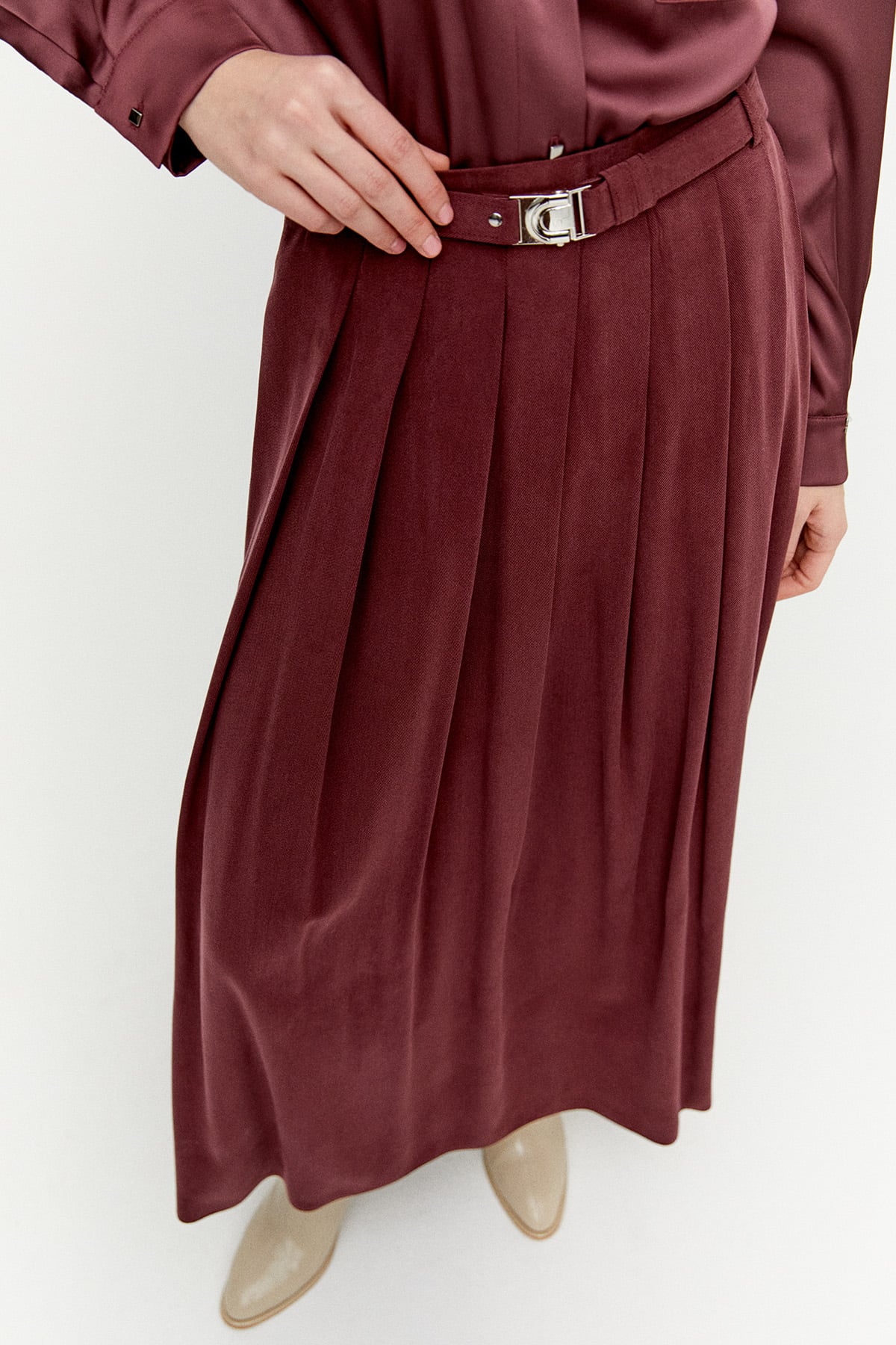 Stoper Detaylı İkili Takım, Tesettür Giyim