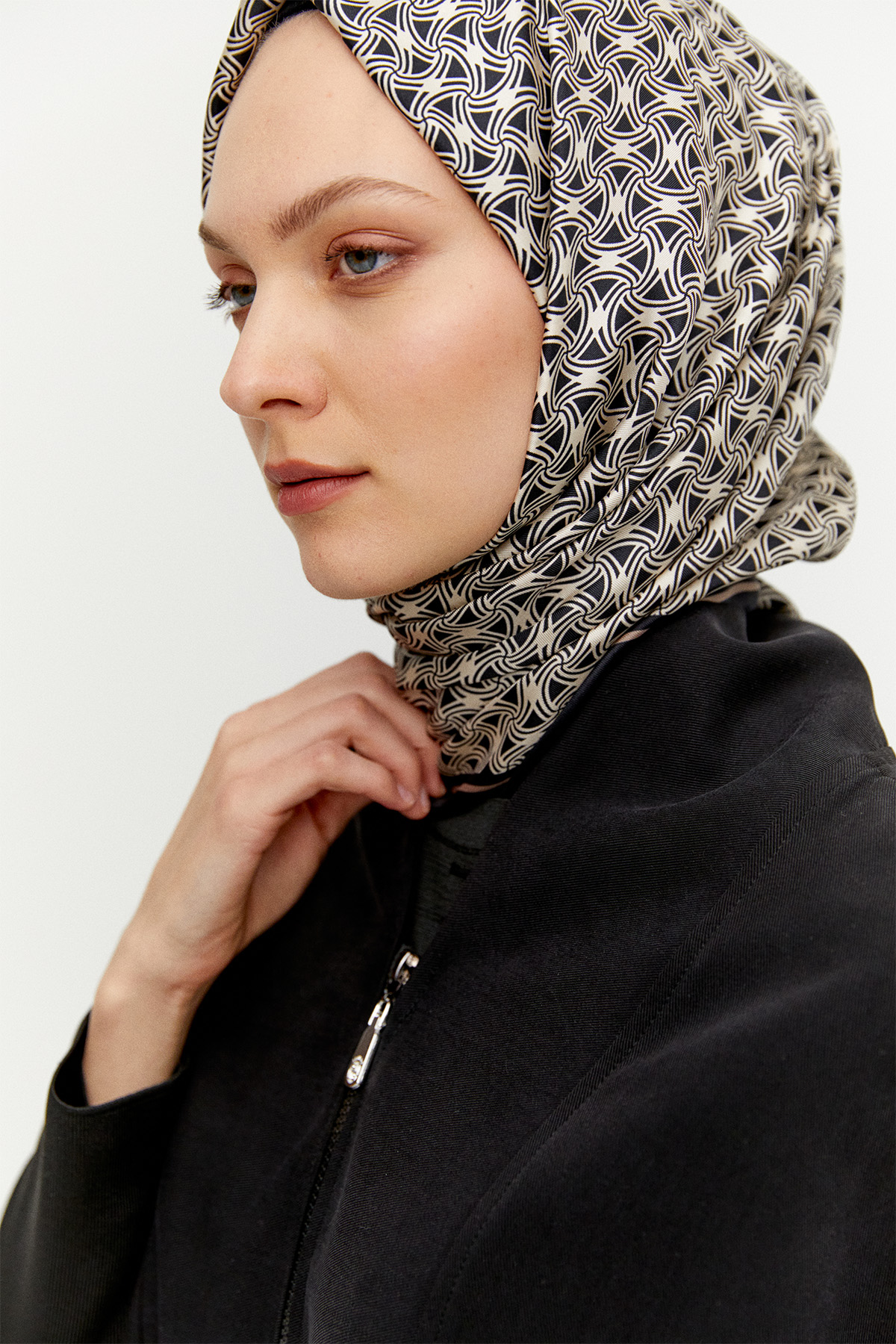 Stoper Detaylı Tunikli Pilikaşe Etek İkili Takım