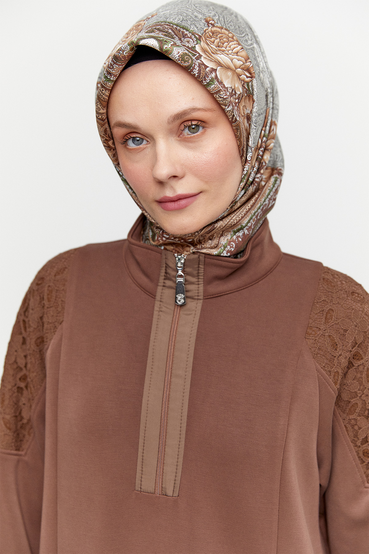 Dantel Mixli Spor Tunik