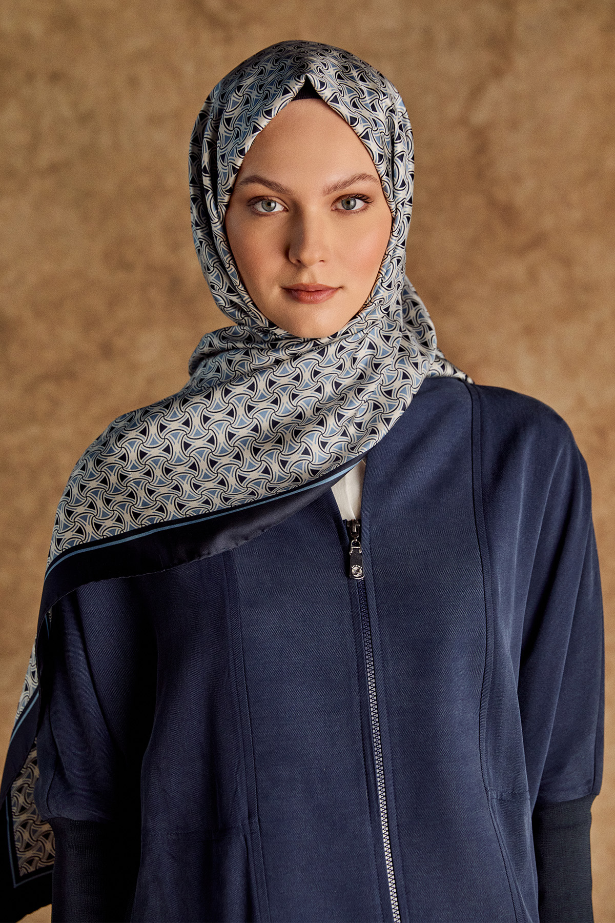 Sarmal Desen İpek Şal